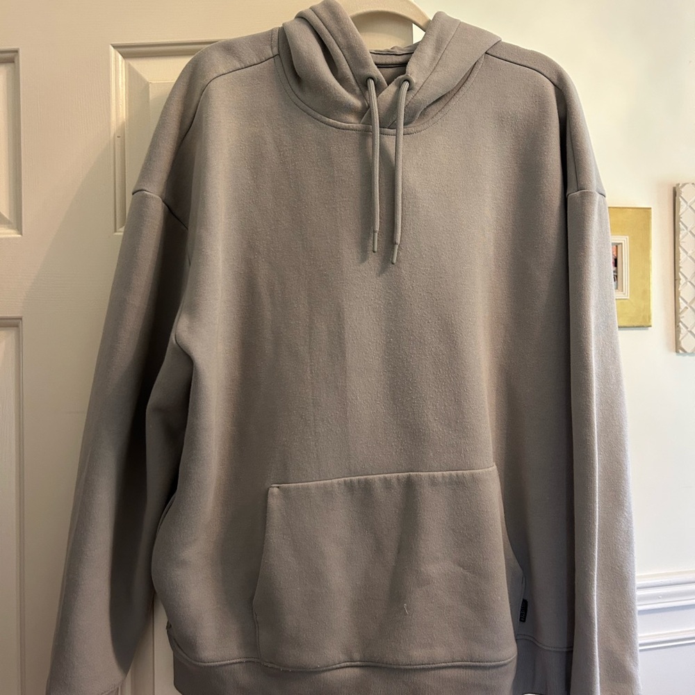Hollister Light Gray Men's Hoodie